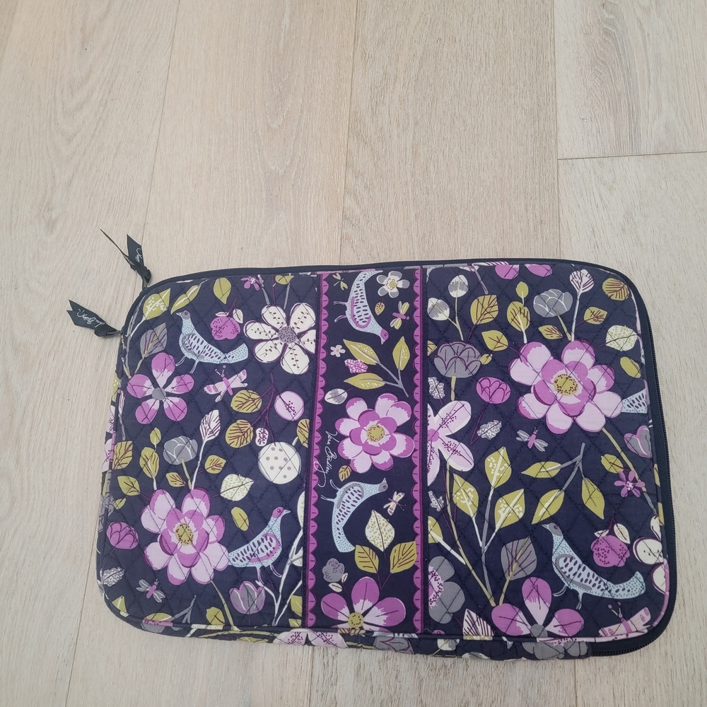 Vera Bradley Geometric Floral Laptop Sleeve